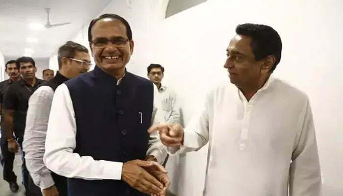 कमलनाथ सरकार गिराने के बाद उन्हीं के घर पहुंच गए शिवराज 1 MP 2