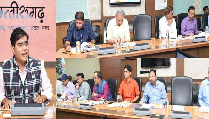 रायपुर: सूचना प्रौद्योगिकी संबंधी सशक्त समिति की बैठक सम्पन्न 1 meating raipur