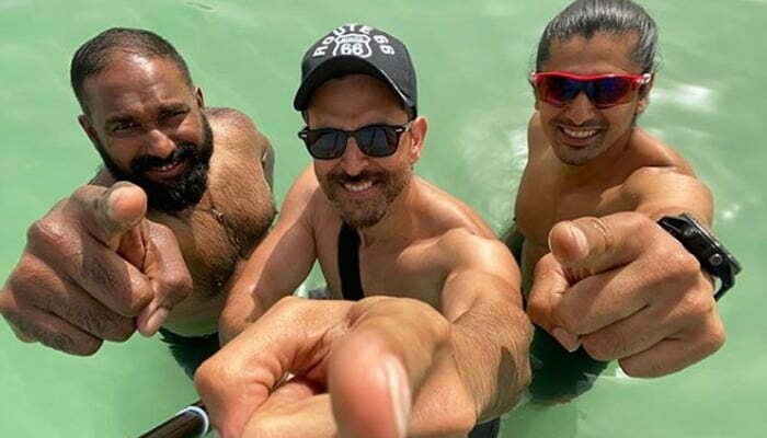 ऋतिक ने स्विमिंग पूल की फोटो शेयर कीं, उनकी एक्स वाइफ का भी आया रिएक्शन 1 ritik roshan
