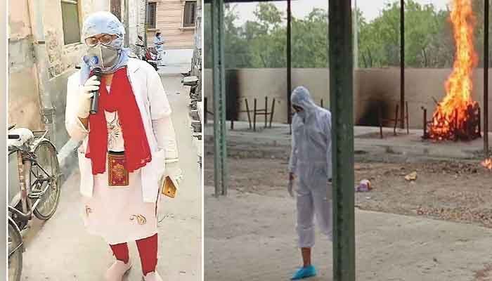 कोरोना वायरस: भोपाल के बेटे का पिता का शव लेने से इंकार, जोधपुर की बेटी गली-गली गाना गाकर लोगों को कर रही है जागरुक 1 bhopal jodhpur