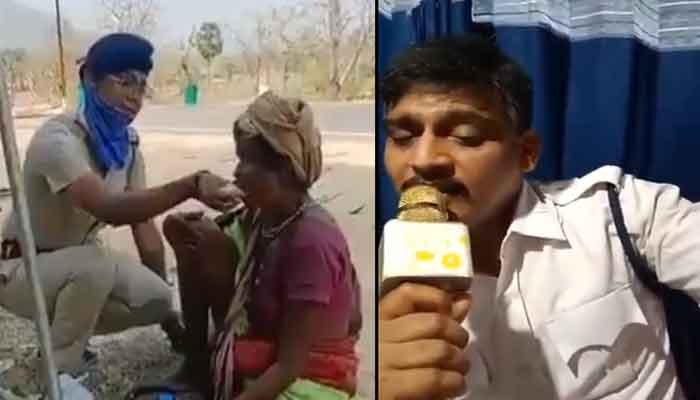 लॉकडाउन में पुलिसकर्मियों का टेलेंट और मानवता दोनों देख रहा है देश 1 bilaspur policemen, dipanshu kabra