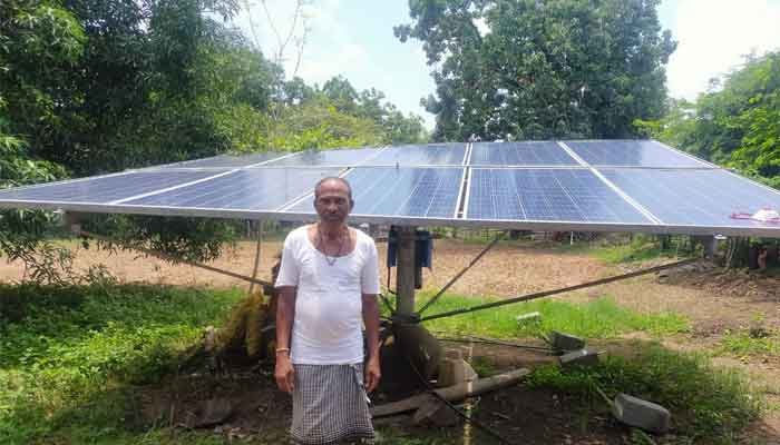 सोलर सिंचाई पंप से खेती-किसानी को मिला बढ़ावा 1 Solar irrigation pump