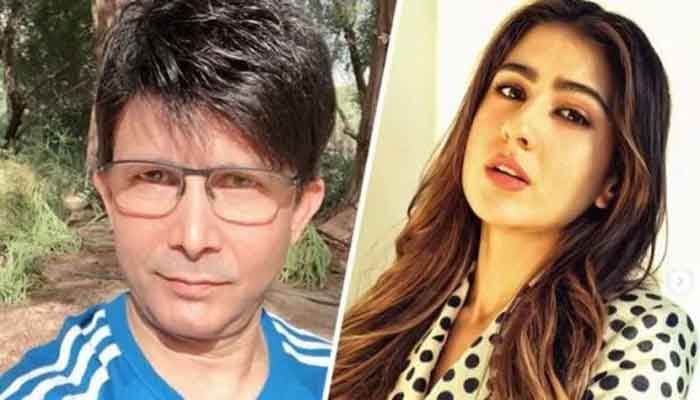 सारा अली ने इंस्टा पर किया पोस्ट तो KRK ने उतारी उनकी नकल 1 SARA ALIKHAN
