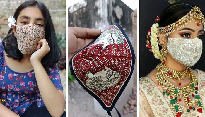 प्रधानमंत्री की तारीफ से क्यों खुश हुए मास्क बनाने वाले कलाकार ? 1 mask-making-artist
