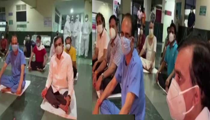 कोरोना वायरस से संक्रमित शिवराज सिंह चौहान ने अस्पताल में दीपक जलाकर मनाया दीपोत्सव 1 SHIVRAJ-SINGH-IN-HOSPITAL
