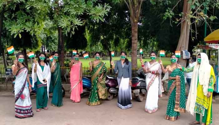 Independence Day 2020: Raipur में किन्नरों ने भी मनाया आजादी का पर्व 1 Third-gender-community-1