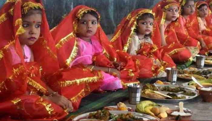 मध्य प्रदेश में अब सरकारी कार्यक्रम से पूर्व होगी- कन्या पूजा 1 kanya