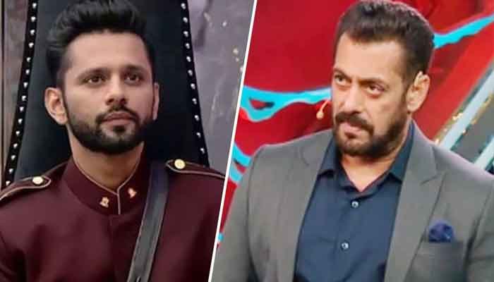 Bigg Boss 14 : सलमान खान एक बार फिर भड़के राहुल वैद्य पर , कहा- शो से भागा हुआ कंटेस्टेंट 1 salman