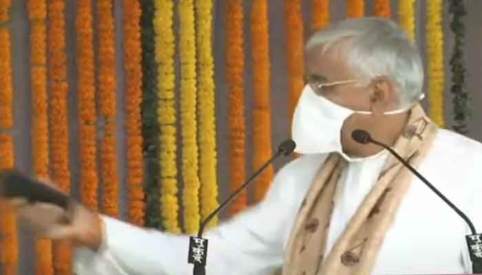 चंदखुरी के बाद एक बार फिर एक मंच पर साथ दिखे 'बाबा-बघेल', सुनिये क्या बोले बाबा ? 1 cg.jp