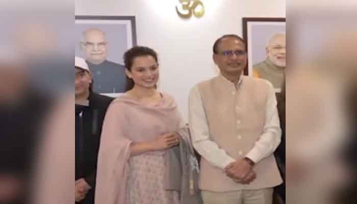 एक्ट्रेस कंगना ने शेयर किया CM मामाजी से मुलाकात का अनुभव, बोलीं- ऐसा लगा जैसे फैमिली मेंबर से मिली 1 kanganaaa