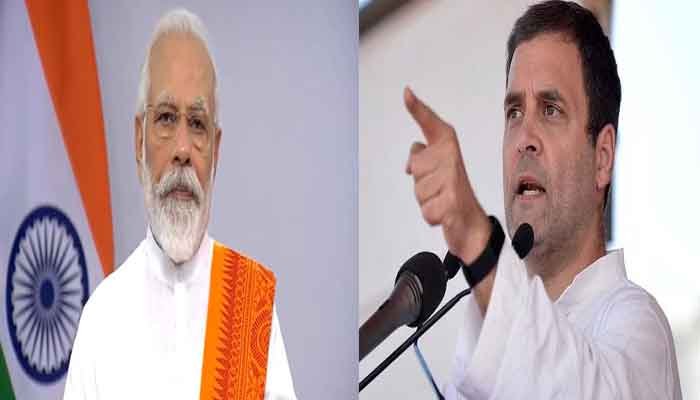 कांग्रेस के पूर्व अध्यक्ष राहुल गांधी ने केन्द्र सरकार पर कसा तंज, कहा- वाह गज़ब का 'विकास' हुआ 1 modi5