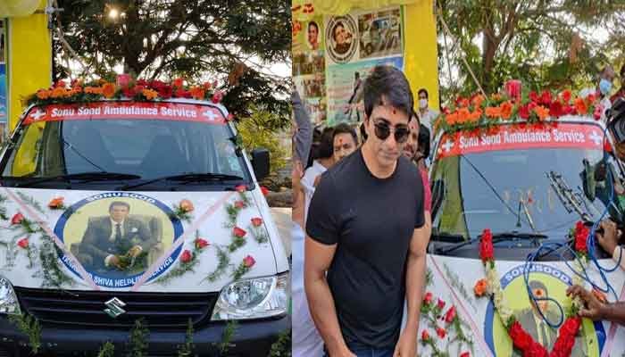 हैदराबाद में सोनू सूद के नाम पर शुरू हुई एम्बुलेंस सर्विस, जानिये पुरी खबर 1 sonu