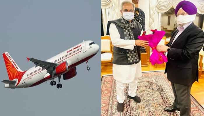 1 मार्च से विमान सेवा शुरू, मुख्यमंत्री बघेल ने दिल्ली प्रवास के दौरान केन्द्रीय विमानन मंत्री पुरी से किया था अनुरोध 1 bhupesh