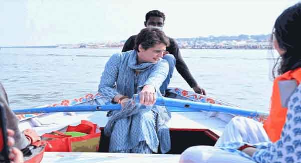 आज एक नाविक के बुलावे पर प्रयागराज जाएंगी प्रियंका गांधी, यह है वजह... 1 priyanka gandhi