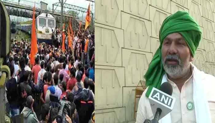 किसान संगठनों का आज रेल रोको अभियान का ऐलान 1 rakeshtikait