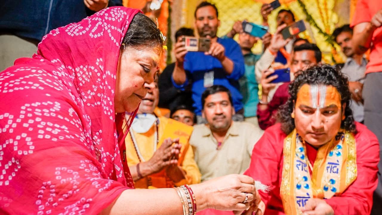 vasundhara raje scindhia rajasthan star campainer
