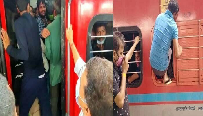 कोरोना के चलते मुंबई में डराने वाली तस्वीर, पढ़िए पूरी खबर 1 Lokmanya Tilak Terminus Station in Mumbai