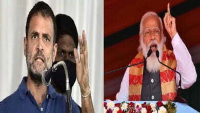 Photo of राहुल गांधी ने कहा- जुमलों की झूठ की, ये सरकार जनता से लूट की!