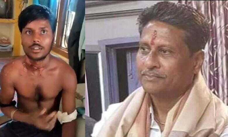 विरोध को गेंहू के बोरे, और FiR से दबाने की कोशिश ? विधायक पति पर, घायल छात्र के गंभीर आरोप 1 sanjay jai tappu ganj basoda mla