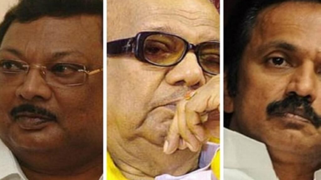 Mulaya Singh Yadav ही नहीं, कई राजनीतिक परिवारों में बजता रहा है बगावत का बिगुल ! 9 karunanidhi family tamil nadu