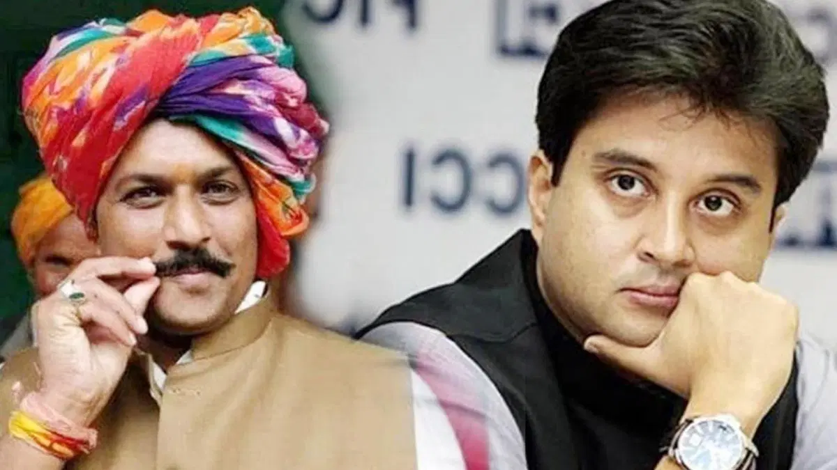 MP KP Yadav came to BJP and defeated Jyotiraditya Scindia, but now he is seen losing to him in the
