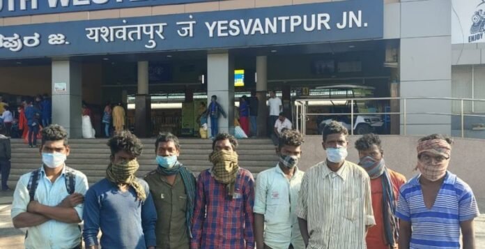 कलेक्टर साहू की पहल पर कर्नाटक में फंसे मजदूरों की सकुशल वापसी 1 narmada mata 310