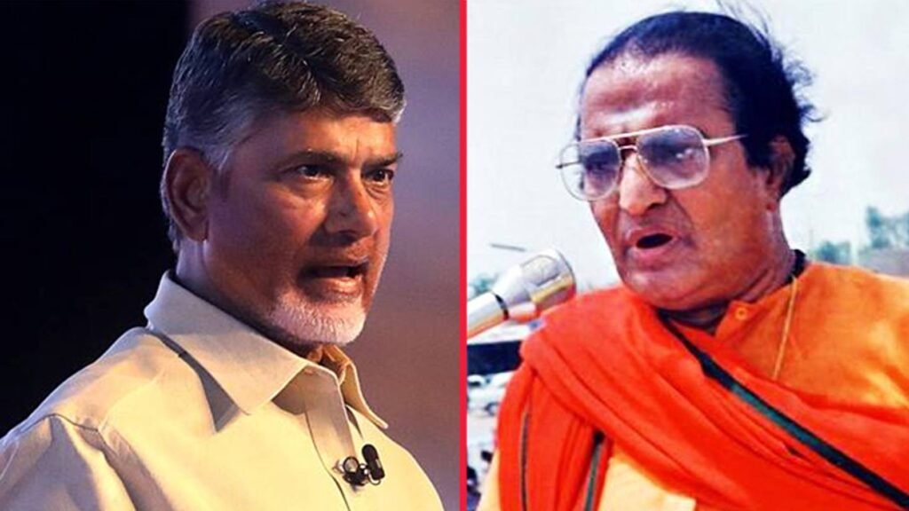 Mulaya Singh Yadav ही नहीं, कई राजनीतिक परिवारों में बजता रहा है बगावत का बिगुल ! 10 nt rama rao chandrababu naidu family