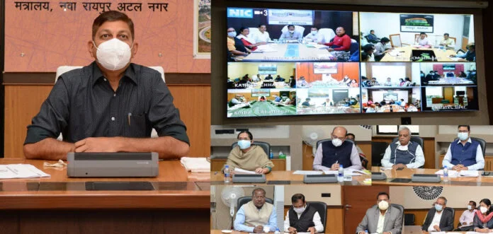 मुख्य सचिव ने ली बैठक, खरीदी केन्द्रों से धान का उठाव 15 मार्च तक पूरा करने दिए निर्देश 1 avni 129
