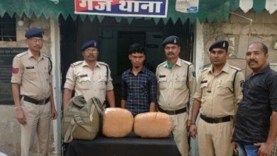 Photo of राजधानी में अंतर्राज्यीय गांजा तस्कर गिरफ्तार,10 किलो मादक पदार्थ जब्त