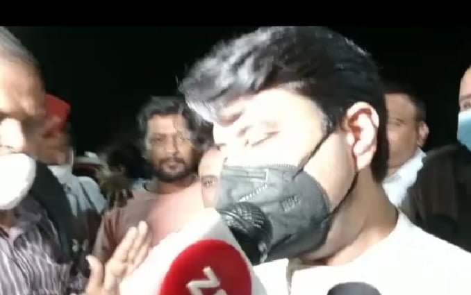 केंद्रीय मंत्री ज्योतिरादित्य सिंधिया पहुंचे दुर्ग 1 Union Minister Jyotiraditya Scindia reached Durg