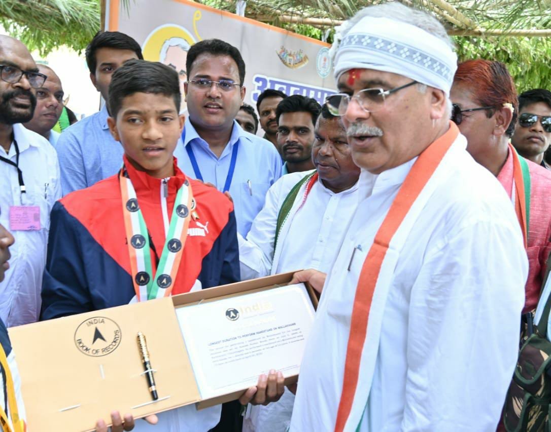Father was driven out of the village by Naxalites, son got respect in the country