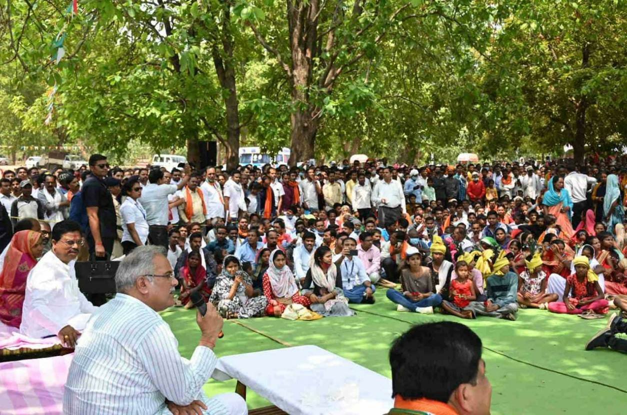 On the demand of the villager, CM Bhupesh Baghel immediately gave this order