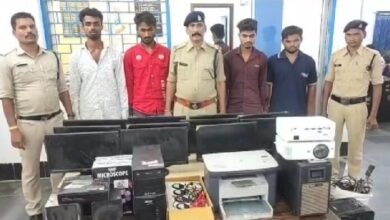 Photo of पुलिस की स्पेशल टीम ने सुलझाई चोरी की गुत्थी, 4 आरोपी गिरफ्तार