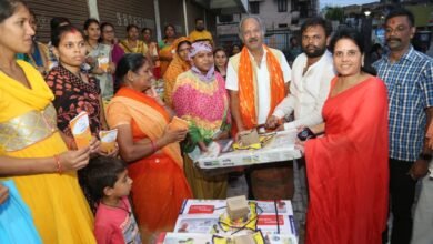 Photo of बृजमोहन अग्रवाल के किया उज्जवला गैस कनेक्शन का वितरण