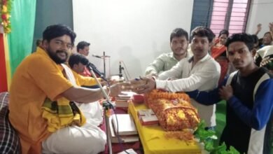 Photo of संगीतमय श्री शिव महापुराण कथा का आयोजन हुआ