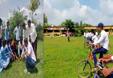 हरेली त्यौहार पर विद्यालय में गेड़ी दौड़,कुर्सी दौड़ एवं सोलो सायकिल रेस का हुआ आयोजन 1 photo 103