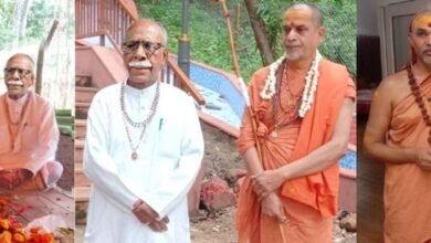 Photo of साईं मसन्द मिले श्रीधाम में दोनों नवनियुक्त शंकराचार्यों से एवं ब्रह्मलीन शंकराचार्य स्वामी स्वरूपानन्द को दी श्रद्धांजलि