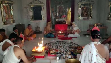 Photo of पाश्र्व तीर्थ में भक्तों ने किया मंगल पूजा और मांगलिक अनुष्ठान