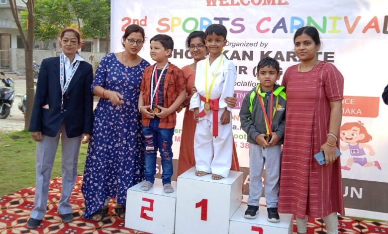 दूसरे स्पोर्टस कार्निवल का आयोजन, सबसे छोटे अविरल ने जीते 3 गोल्ड और 1 सिल्वर 1 aviral