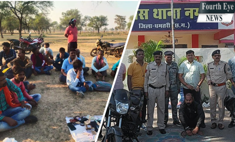 52 पत्ती के खेल में मग्न 19 जुआरियों को पुलिस ने दबोचा 1 Snapshot 263