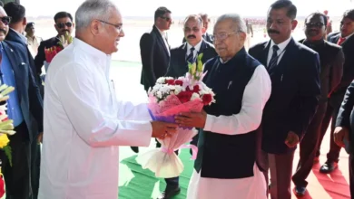 Photo of राज्यपाल हरिचंदन तीन दिवसीय दिल्ली प्रवास पर रवाना हुए