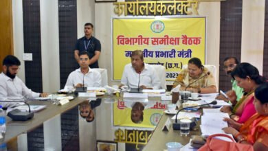 Photo of प्रभारी मंत्री ने की जिले में चल रहे विकास कार्यो की विस्तृत समीक्षा