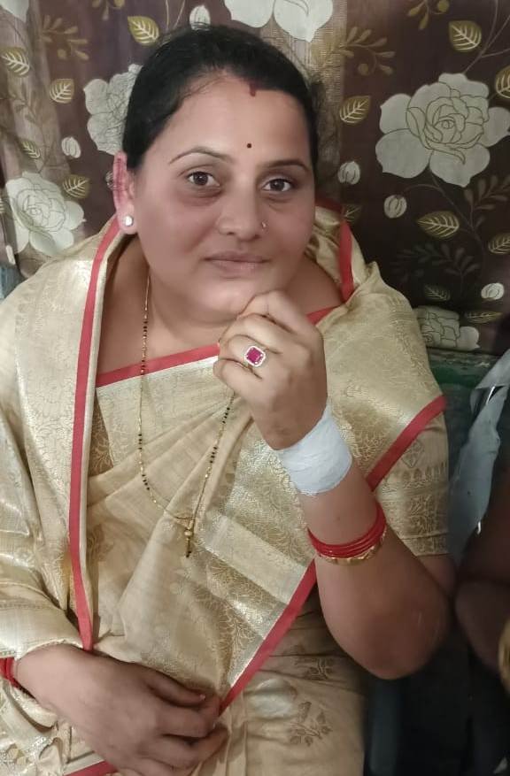 MLA Channi Sahu was attacked with a knife, injured in the wrist