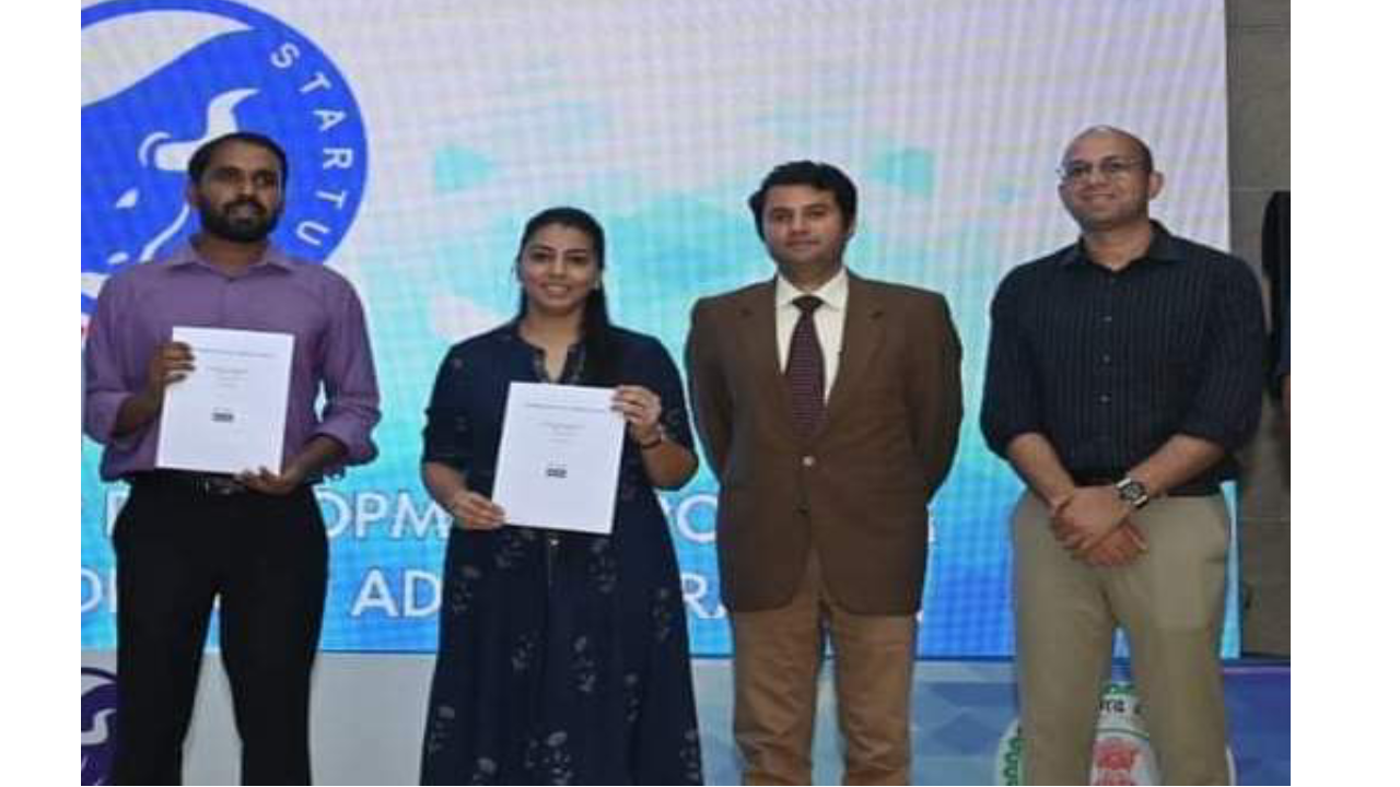 Guidance of youth on innovative initiative of district administration shark tank event for