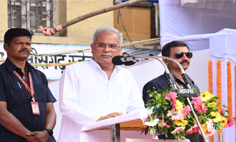 मुख्यमंत्री भूपेश बघेल ने पेश की मानवता की मिसाल 1 Chief Minister Bhupesh Baghel ,set an example of humanity,