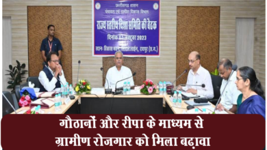 Photo of गौठानों और रीपा के माध्यम से ग्रामीण रोजगार को मिला बढ़ावा