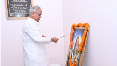Photo of मुख्यमंत्री भूपेश बघेल ने वीरांगना रानी दुर्गावती की जयंती पर उन्हें नमन किया