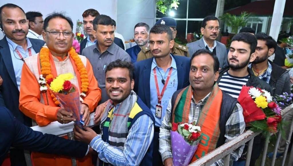 Citizens, congratulated, the, newly appointed ,Chief Minister ,Vishnu Dev Sai,