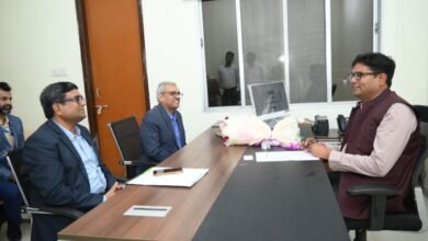 Photo of रायपुर: वित्त मंत्री ओपी चौधरी से नाबार्ड के मुख्य महाप्रबंधक ने की सौजन्य मुलाकात