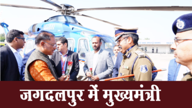 Photo of जगदलपुर: मुख्यमंत्री विष्णु देव साय का जनप्रतिनिधियों एवं अधिकारियों द्वारा शानदार स्वागत